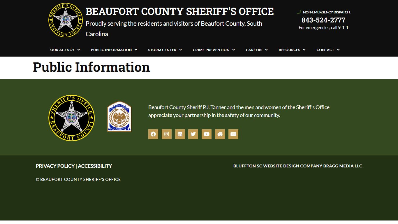 Public Information - Beaufort County Sheriff's Office